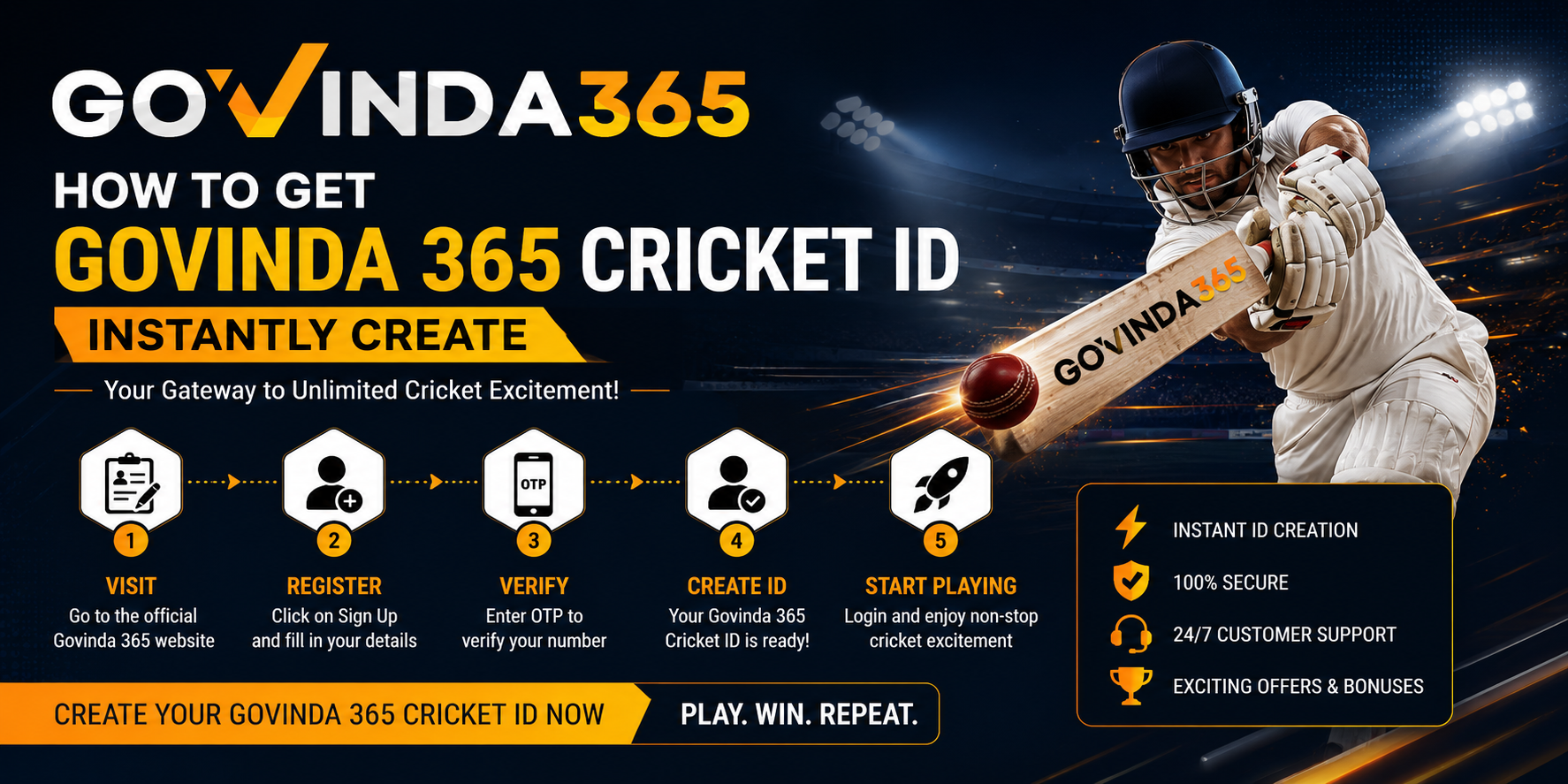Cricket ID Govinda365